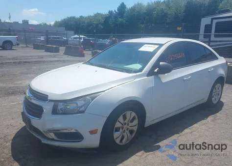2015 Chevrolet Cruze Ls Auto from USA, damaged, VIN 1G1PA5SH5F7262438